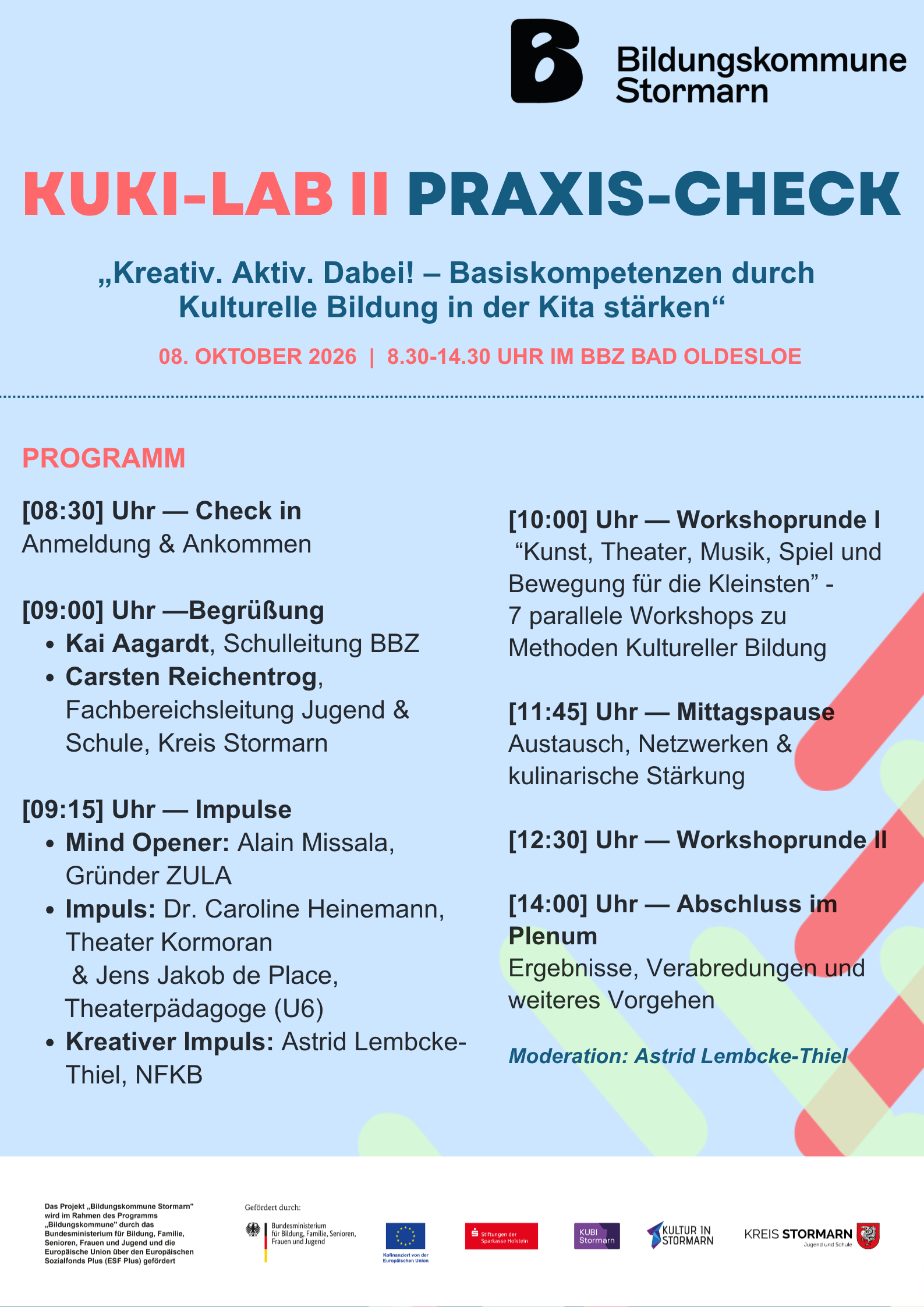 Das Programm der KUKI-LABS
